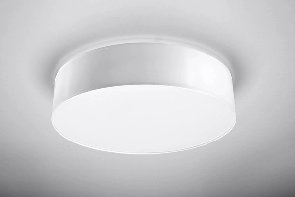 Minimalistyczna lampa sufitowa SL.0919 okrągły plafon biały