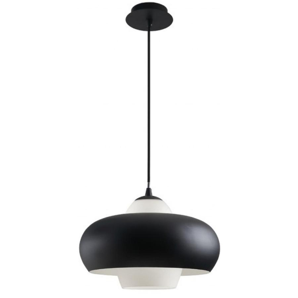 Modernistyczny zwis Valten AZ3169 Azzardo nad wyspę czarny