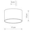 Loftowa LAMPA ścienna ELLIPSES LED 8182 Nowodvorski okrągła OPRAWA metalowa LED 10W 3000K kinkiet łazienkowy IP54 czarny