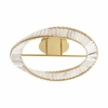 Glamour lampa sufitowa BAUTA LE42911 LED 36W 3500K do salonu złota outlet