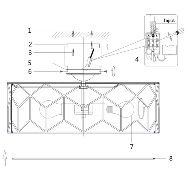 Plafoniera LAMPA sufitowa MESSINA H223-PL-05-G Maytoni okrągła OPRAWA abażurowy plafon złoty beżowy