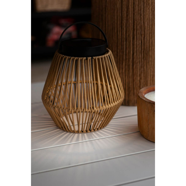 Lampa solarna boho Coppa 6933708330 IP44 LED 2,8W 4000K czarny brązowy