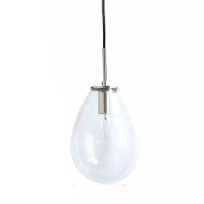 LAMPA wisząca FONDI LP-1214/3L Light Prestige szklana OPRAWA listwa zwis skandynawski czarny przezroczysty