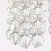 LAMPA wisząca CRYSTAL P0076-01A-F4FZ Zumaline szklana OPRAWA zwis glamour z kryształkami chrom
