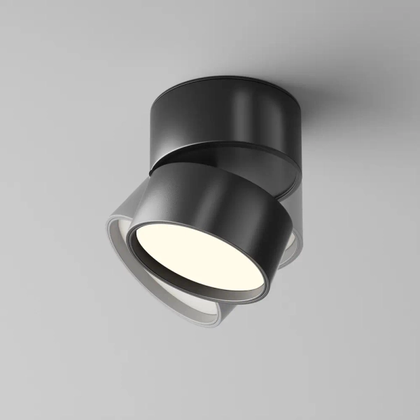 Lampa sufitowa z regulacją Onda C024CL-12W3K-B-1 LED 12W 3000K czarna