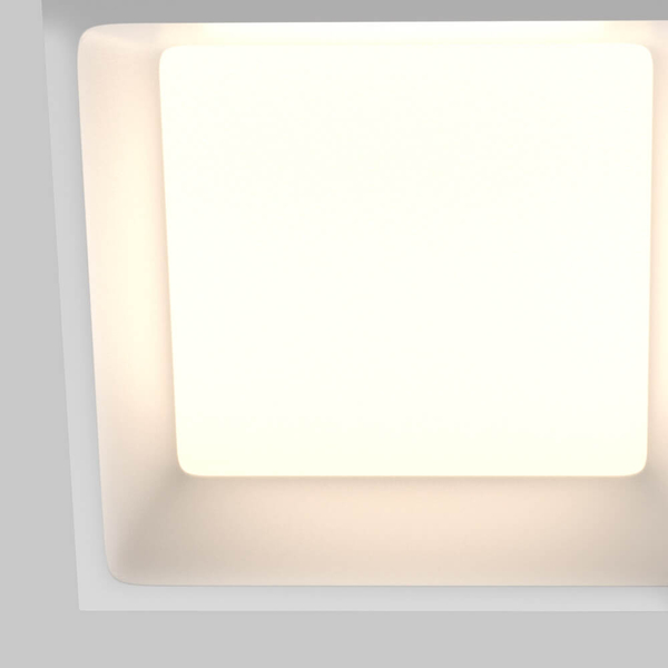 Lampa podtynkowa Okno DL056-18W3-4-6K-W Maytoni LED 18W IP44 kwadrat biała