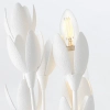 Naścienna lampa do przedpokoju Flora QN-FLORA-3W-WHT kwiaty białe