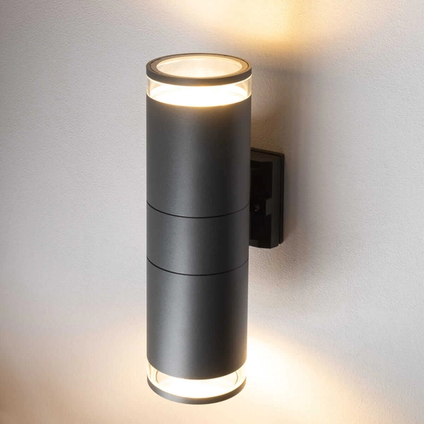 Elewacyjna lampa Rock 10688 Nowodvorski IP44 tuba metalowy grafitowy