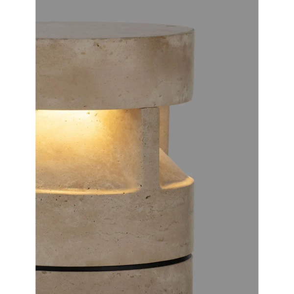 Stojąca lampa zewnętrzna REVARIO LE75112 LED 21W 3000K IP65 beżowa