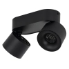 Ledowa lampa sufitowa SPARK DUO 18164 LED 20W 3000-6000K czarny