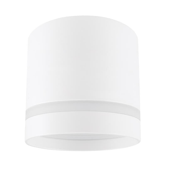 Lampa sufitowa tuba Cres 10478 Nowodvorski punktowa okrągła biała