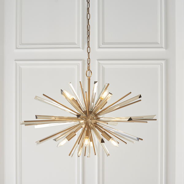 Wisząca lampa designerska L&-181935 Light& gwiazda mosiądz