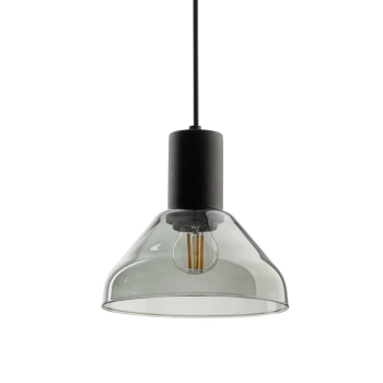 Industrialna szynowa lampa 1-fazowa Tracer 10680 szklana przydymiony czarny