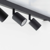 Lampa natynkowa do biura Vox 10004 belka balls sople czarna biała