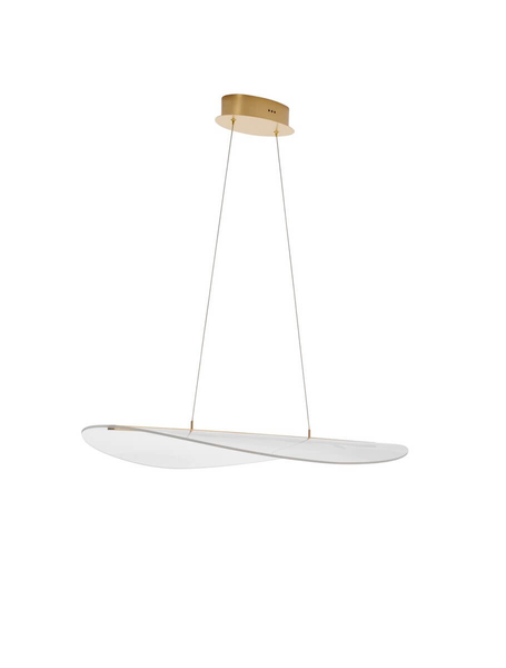Nowoczesna lampa wisząca COLIMA LE42755 nad stół LED 31W 3000K złota