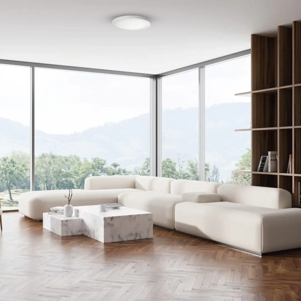 Regulowany plafon sufitowy Evora ML1787 LED 18W 3CCT okrągły biały