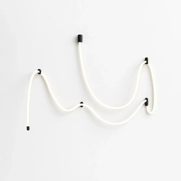 Designerska lampa wisząca Skyline LWSLF LED 60W 3000K linki czarne białe