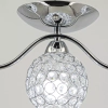 Sufitowa lampa glamour 8707/3 8C crystals do holu chrom