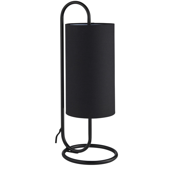 Loftowa lampa na komodę L&-198088 Light& tuba abażurowa czarna