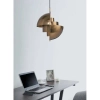 Wisząca lampa koło art deco Mobile ST-8881 Step designerska mosiądz