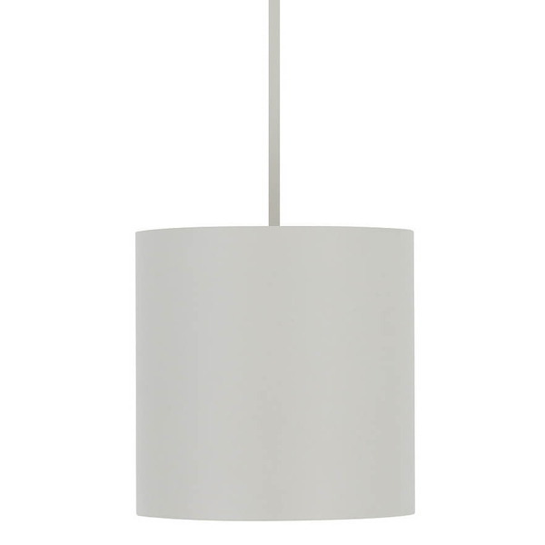 Zwieszana lampa salonowa tuba POINT 11513 jedwabisty szary