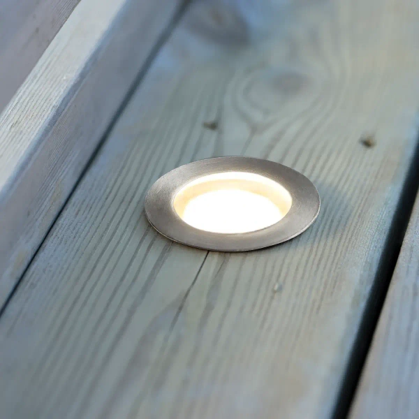 Wpustowy zestaw 6 spotów Unite 108644 Markslojd LED 0,4W 2700K IP44 chrom