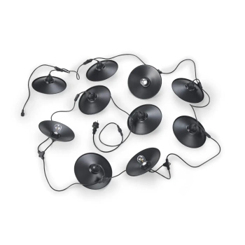 Ogrodowa girlanda zewnętrzna CHAIN R74771932 IP44 z żarówkami czarny
