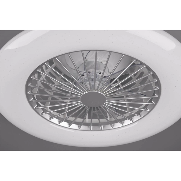 Plafon z wentylatorem STRALSUND R62522187 RL Light LED 30W 3000-6500K ściemniany srebrny