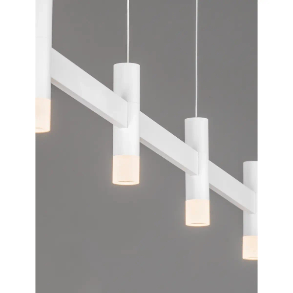 Ściemnialna lampa wisząca CORVETA LE45432 LED 17W 3000K biała