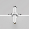 Podłużna lampa sufitowa Focus C140RS-L200-7W3K-W LED 7W 3000K biała