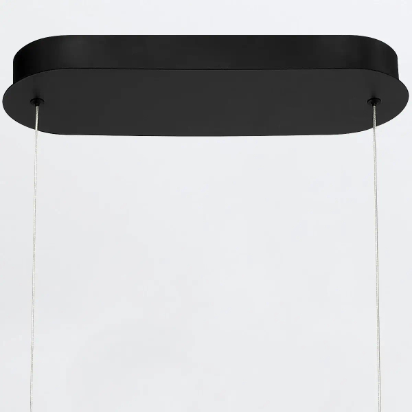 Lampa wisząca nad stół Demark QN-DEMARK-LP-BK LED 58W 3000K owalna czarny