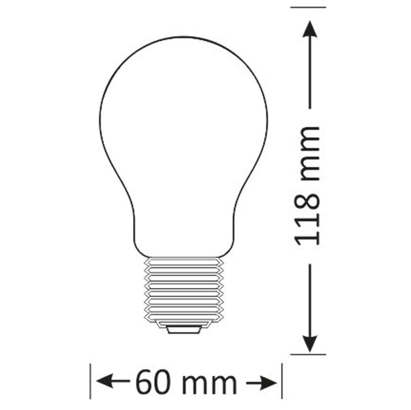 Żarówka SANICO 305695 Polux E27 A60 LED 15W 3000K 1521 lm 230V biała ciepła