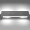 Betonowa listwa ścienna SL.0993 prostokątna lampa do holu