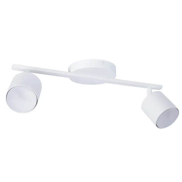 Sufitowa lampa z regulacją Mila 2 41347 do przedpokoju biały