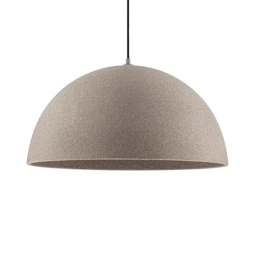 Zwisowa lampa do sypialni NAVIRTA LE45344 z żywicy brązowa