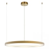 Do salonu ring lampa wisząca 23034 LED 45W 3000K nad kanapę złoty