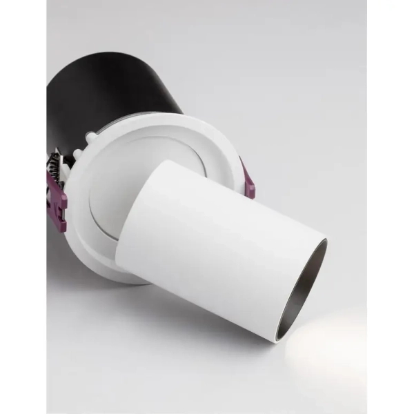 Lampa do wbudowania GARUPA biała LE61367 1xLED 12W 3000K tuba regulowana