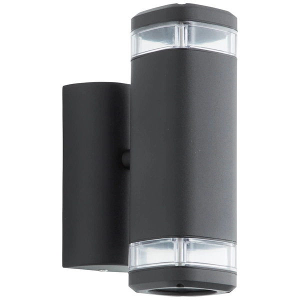 Elewacyjna lampa góra-dół Jandy 90968A06 tuba metalowa IP44 czarna