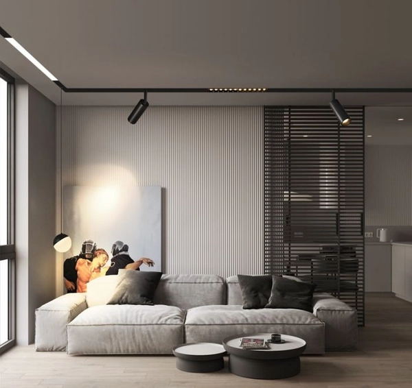 Lampa wisząca Abigali LWQ-M23B LED 7W 3000K do szyn magnetycznych czarna