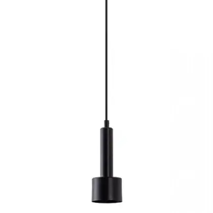 Podłużna wisząca lampa 22177 LED 7W 3000K tuba zwis czarny