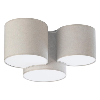 Ekologiczna lampa sufitowa Mona 6591 TK Lighting naturalna szara