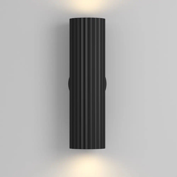 Dwustronna lampa ścienna Calipso C106WL-02-GU10-B czarna