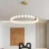 Kulista lampa wisząca Pontti LWPONR LED 56W 3000K kule do salonu złoty
