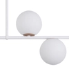 LAMPA sufitowa GAMA 33187 Sigma loftowa OPRAWA szklane kule balls modernistyczne molekuły białe