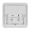 Zewnętrzna LAMPA sufitowa MAJOR 03743 Ideus kwadratowa OPRAWA hermetyczna LED 18W 4000K plafon outdoor IP55 biały