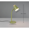 Lampka biurkowa do czytania PONGO R55831115 LED 4,5W 3000K zielony