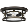 Plafon LAMPA sufitowa stropowa Marblehead QZ-MARBLEHEAD-F Elstead QUOIZEL okrągła OPRAWA ogrodowa zewnętrzna outdoor IP44 brązowa