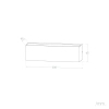 Kinkiet  ogrodowy Azzura ABR-LZKO-10W-3000K LED 10W 3000K IP54 czarny