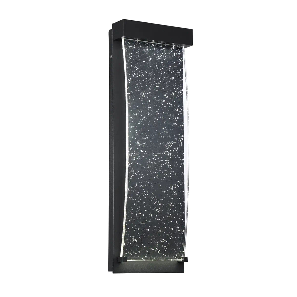 Ścienna lampa na elewację Kabo QN-KABO-S-BK LED 6W 3000K IP44 czarny
