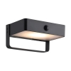 Lampa ścienna Saulio 2518251003 LED 4,45W 3000K z czujnikiem IP44 czarna